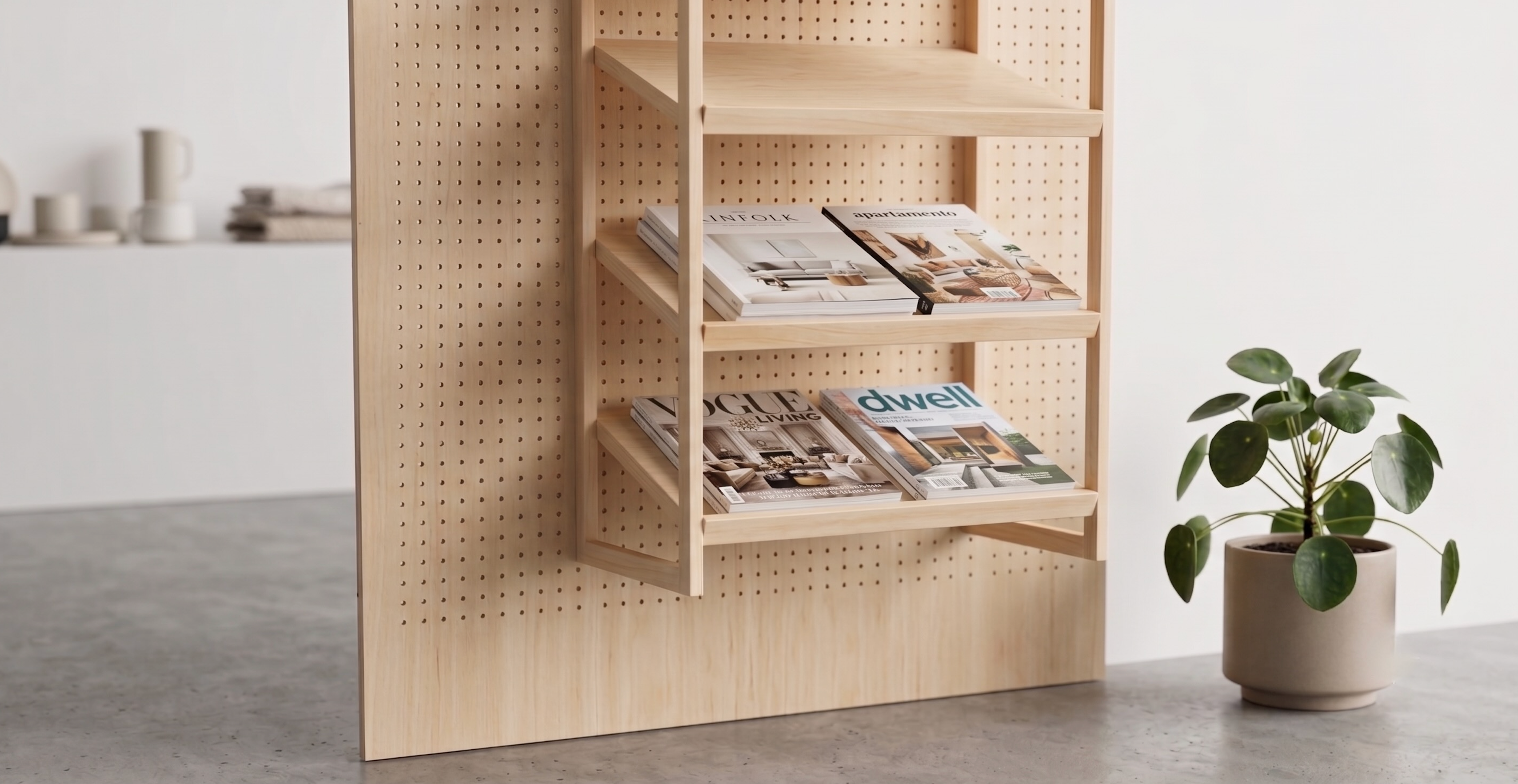 XL schuine etagère