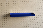 Étagère avec rebords pour pegboard – tablette murale de rangement