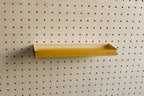 Étagère avec rebords pour pegboard – tablette murale de rangement