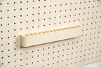 Lege markeerstiftenhouder voor pegboard met 15 3D-geprinte vakjes - Aire