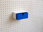 Caja de almacenaje de colores para pegboard – bandeja mural