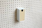 Caja de almacenaje de colores para pegboard – bandeja mural