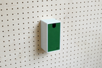 Caja de almacenaje de colores para pegboard – bandeja mural