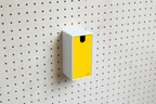 Caja de almacenaje de colores para pegboard – bandeja mural