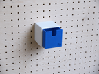 Caja de almacenaje de colores para pegboard – bandeja mural
