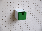 Caja de almacenaje de colores para pegboard – bandeja mural