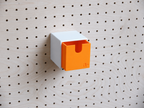Caja de almacenaje de colores para pegboard – bandeja mural