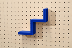 Estante escalera para pegboard – portaobjetos minimalista impreso en 3D