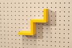 Estante escalera para pegboard – portaobjetos minimalista impreso en 3D