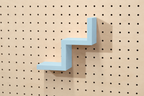 Estante escalera para pegboard – portaobjetos minimalista impreso en 3D