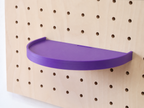 Kinderplankje wolk, hart, zon voor pegboard – decoratieve wandplank