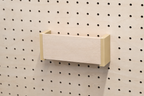 Porte-courrier mural pour pegboard – range-lettres panneau perforé