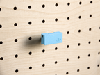 Pince photo magnétique pour pegboard – clip aimanté mural panneau perforé