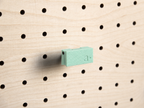 Pince photo magnétique pour pegboard – clip aimanté mural panneau perforé