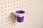 Pot à crayons suspendu pour pegboard – organiseur mural panneau perforé