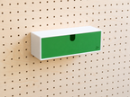 Caja de almacenaje de colores para pegboard – bandeja mural