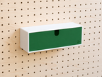 Caja de almacenaje de colores para pegboard – bandeja mural
