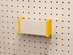Porte-courrier mural pour pegboard – range-lettres panneau perforé