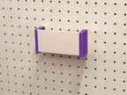 Porte-courrier mural pour pegboard – range-lettres panneau perforé