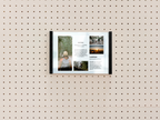 Porte-affiche en plexi pour pegboard – support d'information mural