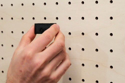 Clip magnétique et Pince Photos aimanté pour Pegboard