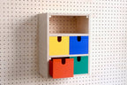Casier 3 sections - Organiseur de fournitures et stock papier A4 - Accessoires - Aire - A247-1 - 1