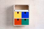 Casier 3 sections - Organiseur de fournitures et stock papier A4 - Accessoires - Aire - A247-1 - 5