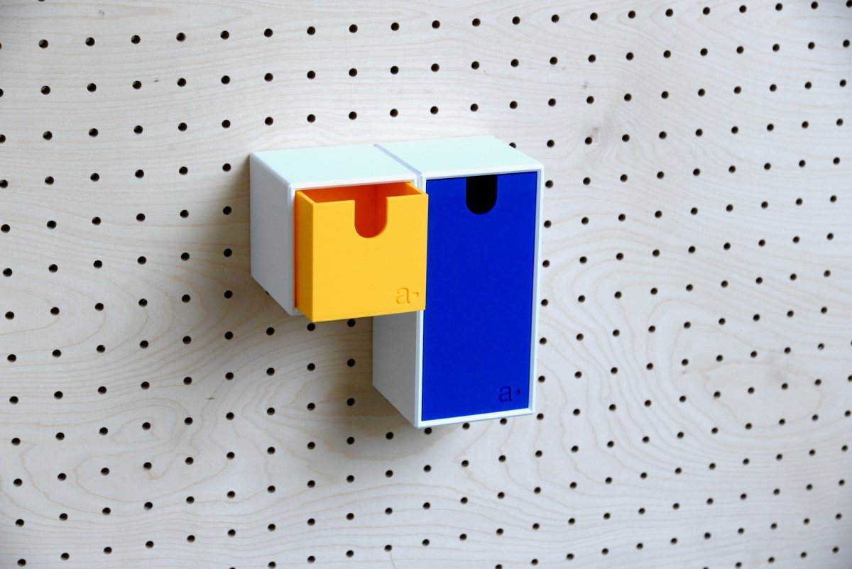 Casiers couleurs - casier multifonction coloré, accessoire pour pegboard - Accessoires - Aire -  - 10