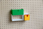 Casiers couleurs - casier multifonction coloré, accessoire pour pegboard - Accessoires - Aire -  - 9
