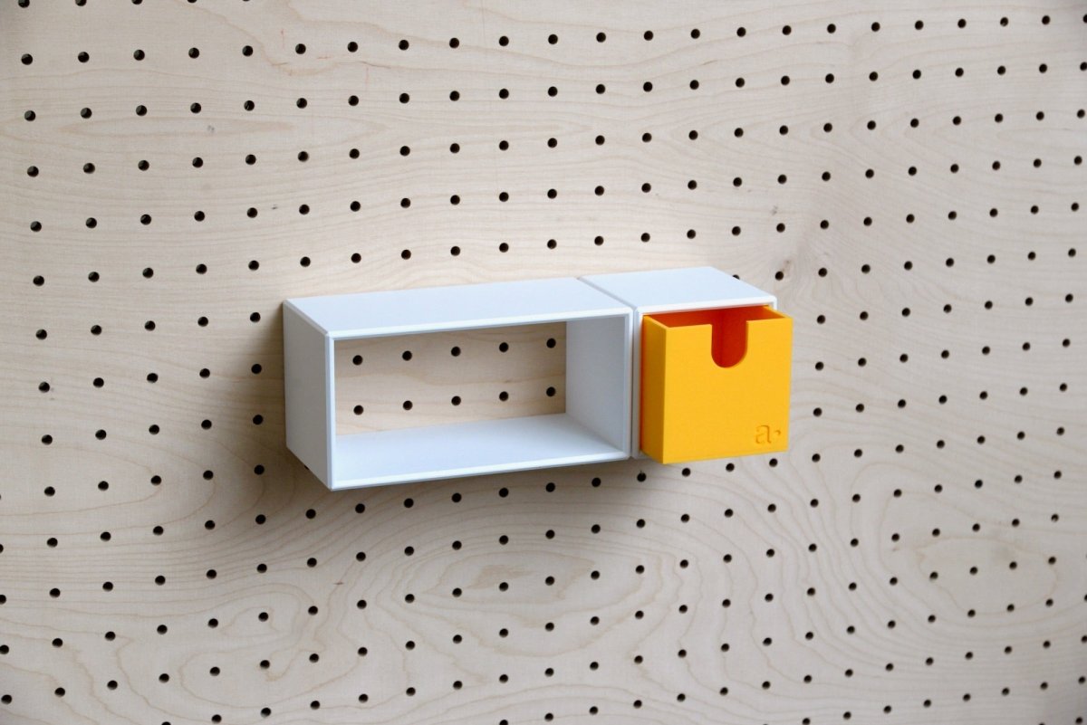 Casiers couleurs - casier multifonction coloré, accessoire pour pegboard - Accessoires - Aire -  - 18