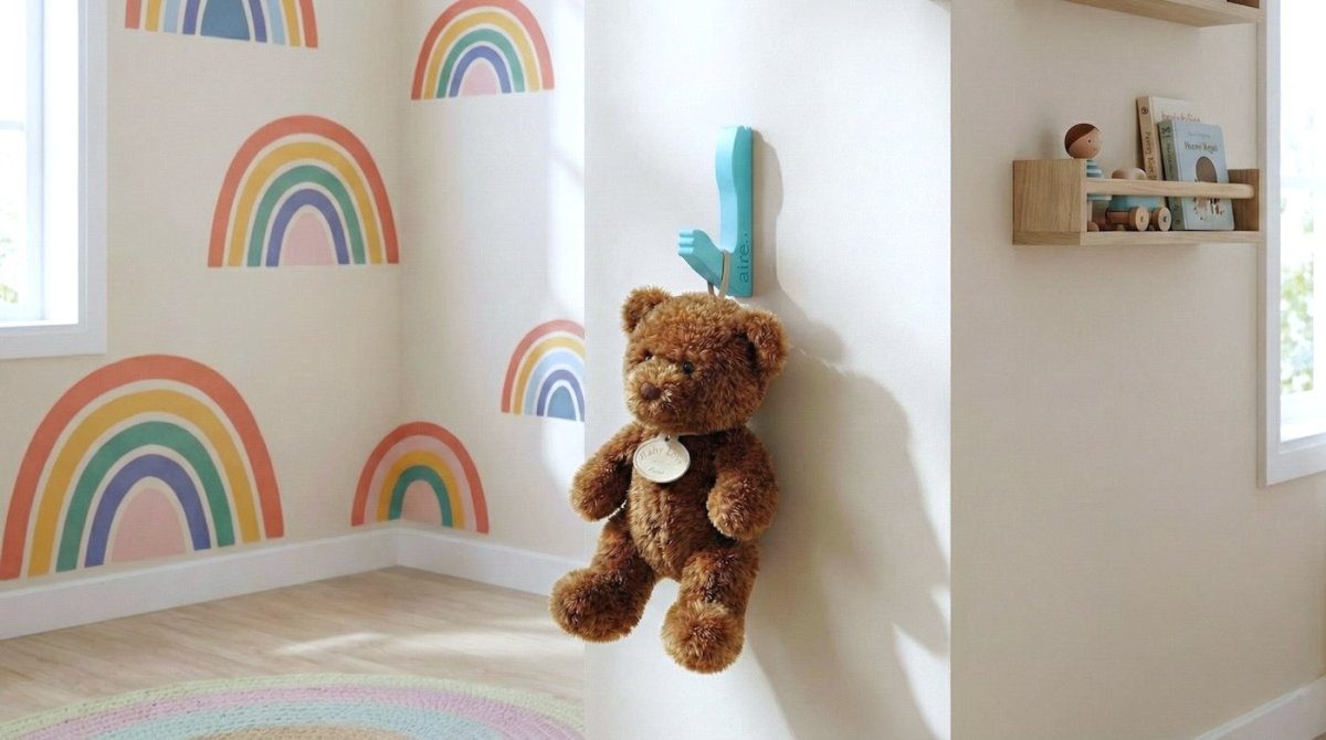 Crochets Colorés Aire - Patères déco et minimalistes - 8 styles différents à découvrir - Crochets - Aire - M189-10 - 21