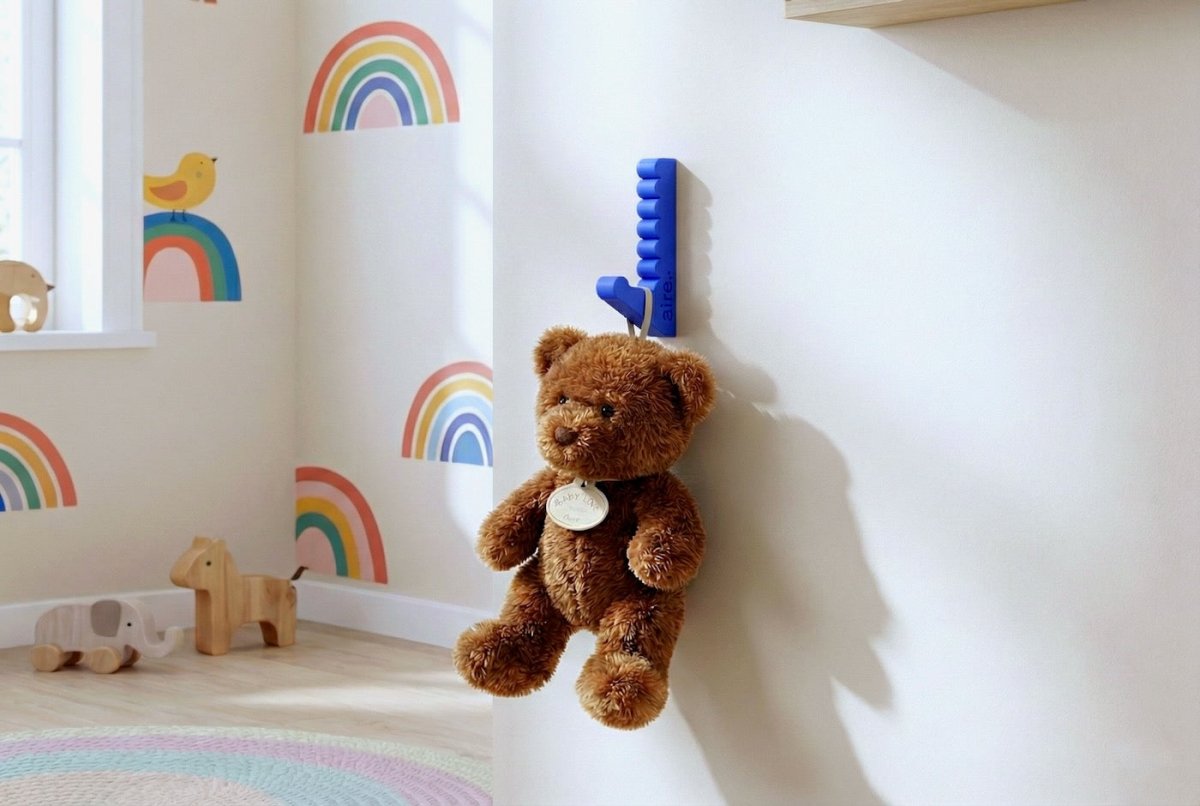 Crochets Colorés Aire - Patères déco et minimalistes - 8 styles différents à découvrir - Crochets - Aire - M189-1 - 2