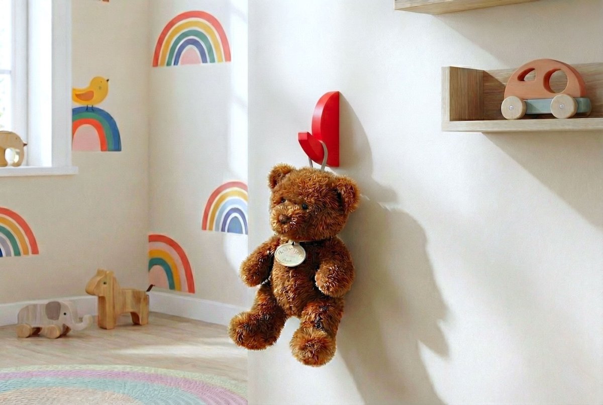 Crochets Colorés Aire - Patères déco et minimalistes - 8 styles différents à découvrir - Crochets - Aire - M189-10 - 25