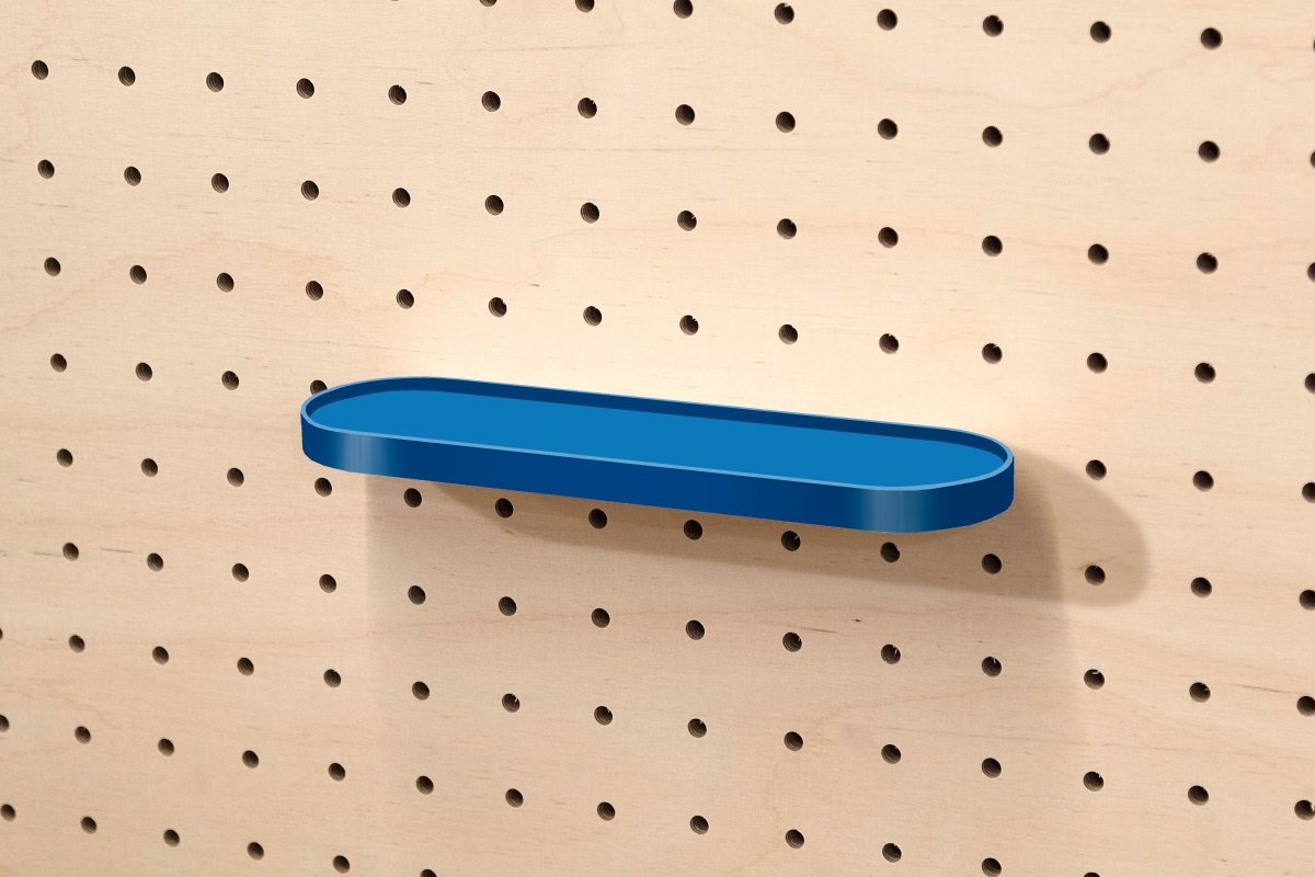 Étagère arrondie - tablette de rangement retro pour Pegboard - Accessoires - Aire - A83-28 - 13