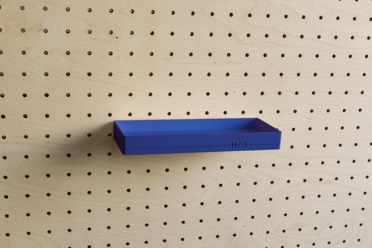 Étagère avec rebords pour pegboard – tablette murale de rangement - Aire -  - 14