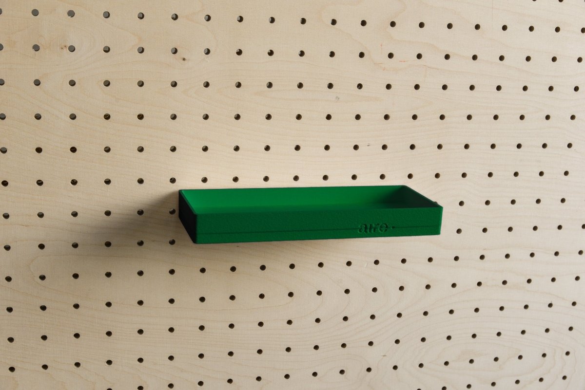 Étagère avec rebords pour pegboard – tablette murale de rangement - Aire -  - 26