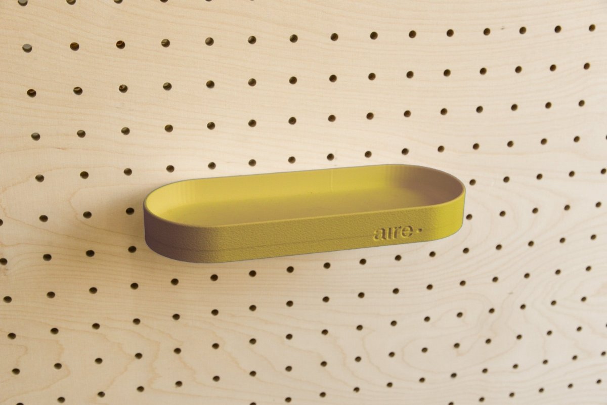 Étagère avec rebords pour pegboard – tablette murale de rangement - Aire -  - 29