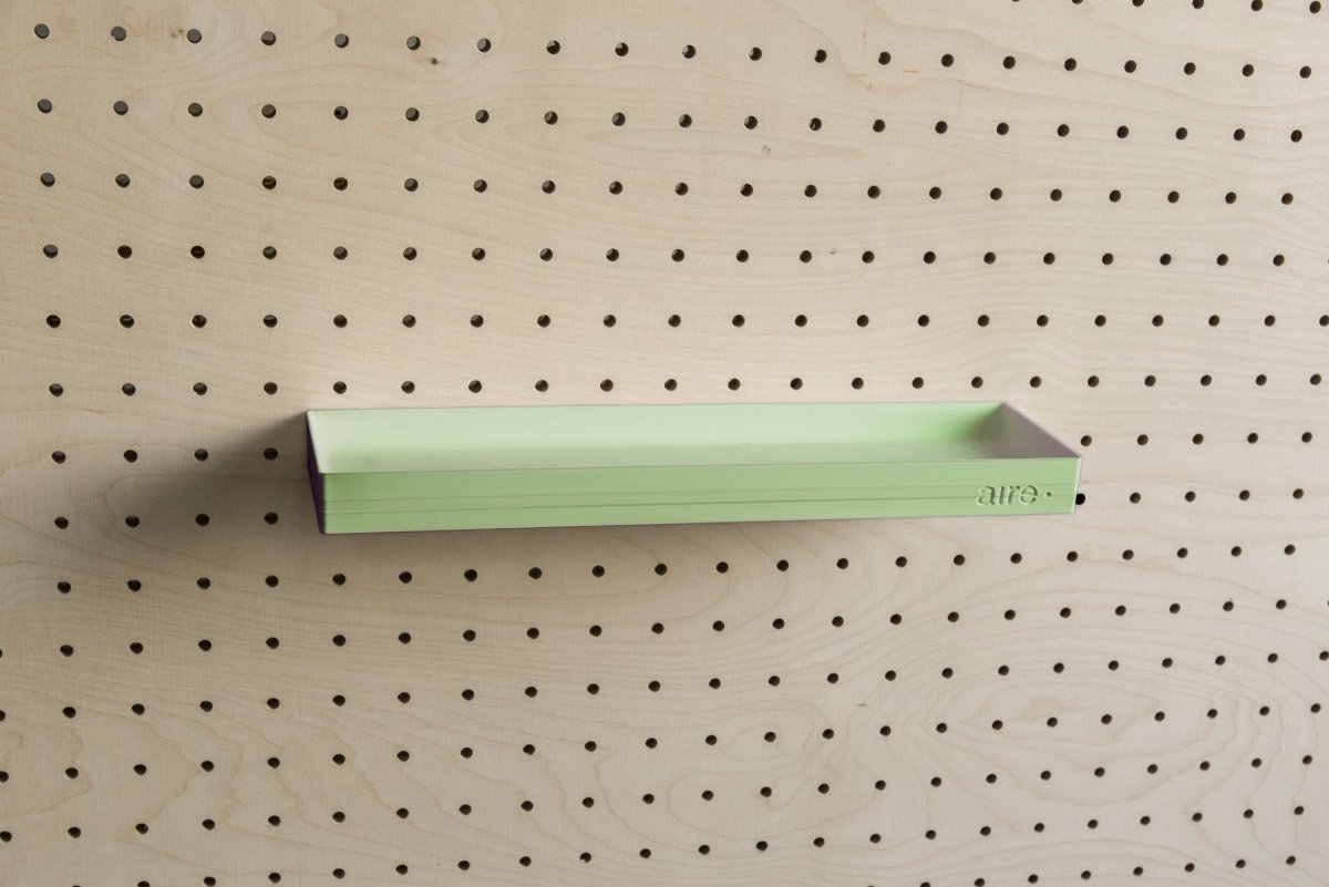 Étagère avec rebords pour pegboard – tablette murale de rangement - Aire -  - 44