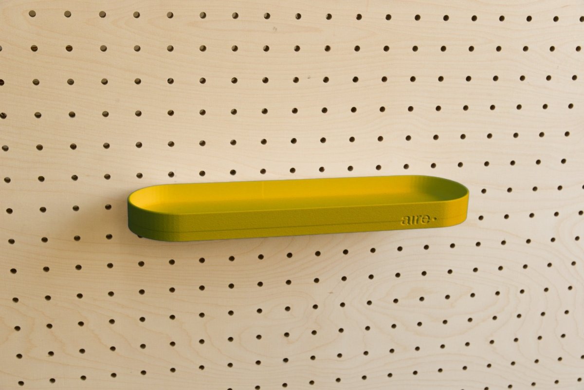 Étagère avec rebords pour pegboard – tablette murale de rangement - Aire -  - 31