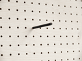 Pasador de color negro para pegboard – varilla de acero inoxidable recubierta – Aire
