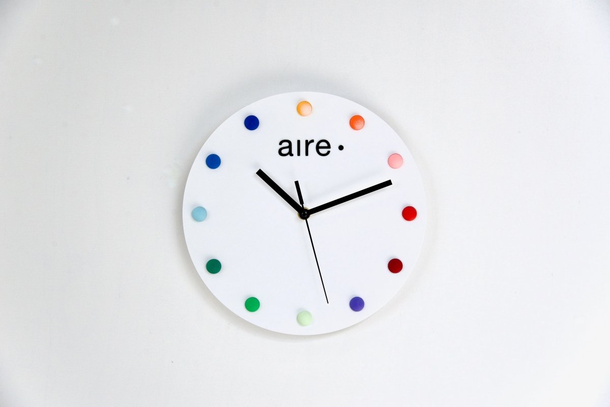 Horloge Minimaliste colorée Aire - Aire -  - 1