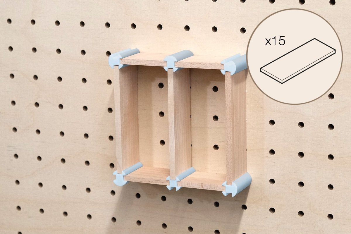 Kit de rangement maquillage pour Pegboard - Accessoires - Aire - A181-2 - 30