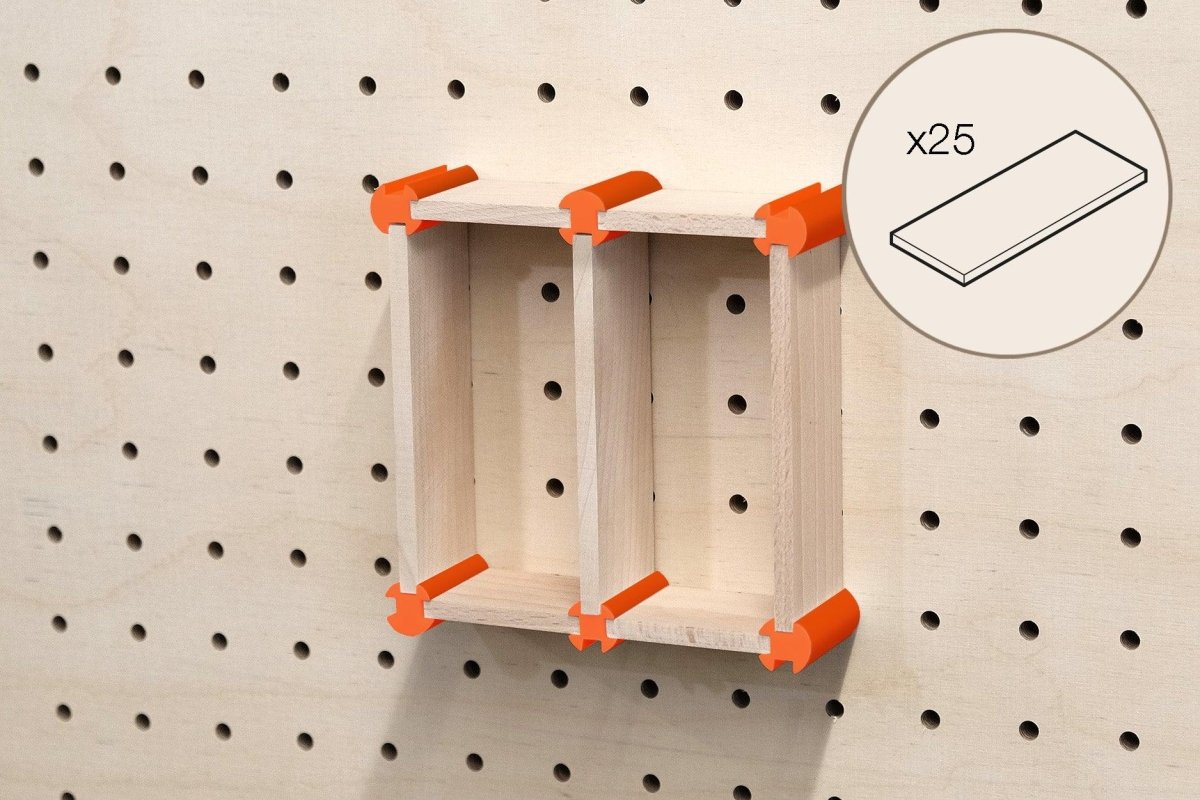 Kit de rangement maquillage pour Pegboard - Accessoires - Aire - A182-8 - 19