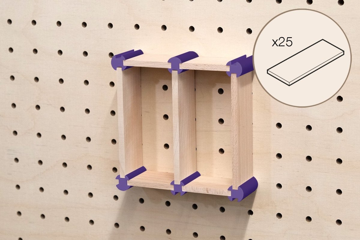 Kit de rangement maquillage pour Pegboard - Accessoires - Aire - A182-23 - 32