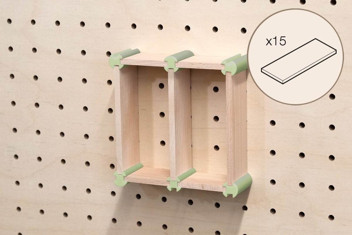 Kit de rangement maquillage pour Pegboard - Accessoires - Aire - A181-7 - 31