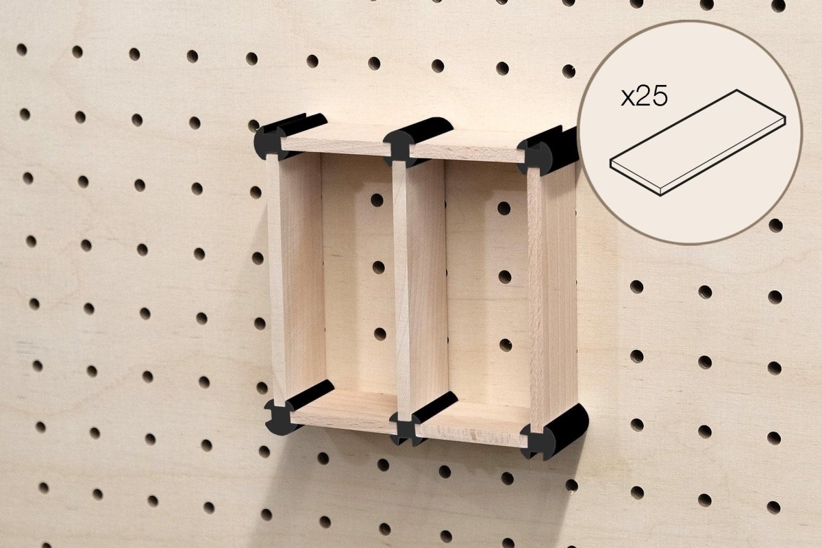 Kit de rangement maquillage pour Pegboard - Accessoires - Aire - A182-17 - 17