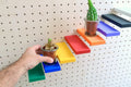 Module droit - Mini étagère pour pegboard - Aire -  - 1