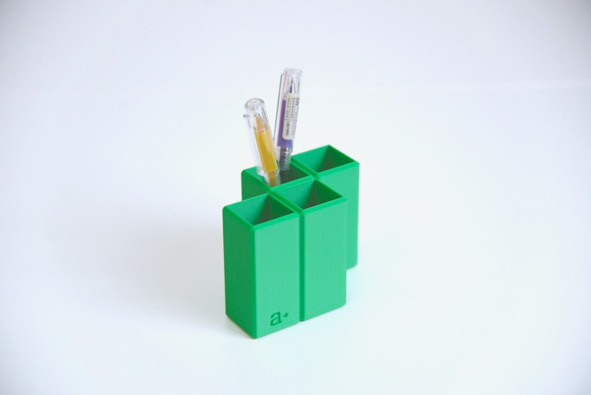 Organiseur de bureau - Pot à stylos modernes et colorés - Colorblocks - Aire -  - 3