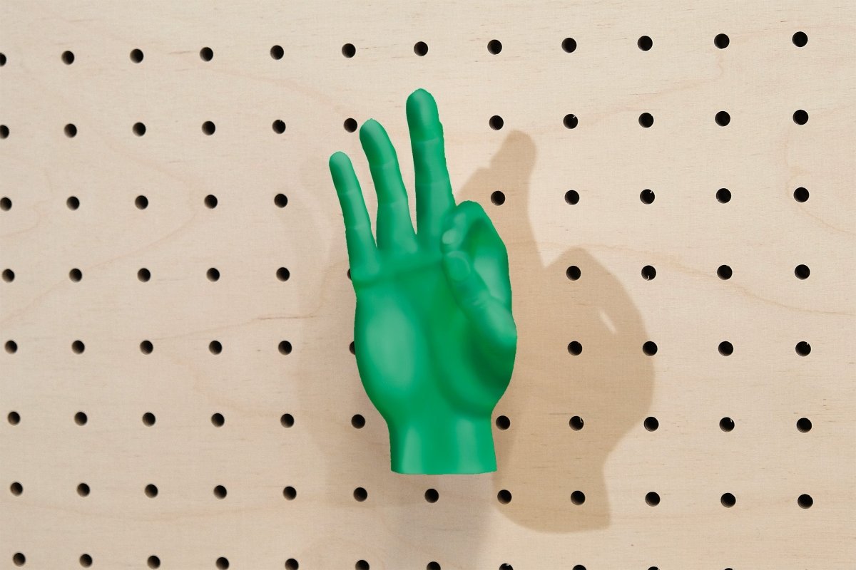 Patère en forme de Main - Déco Maison en impression 3D - Accessoires - Aire - A97-29 - 32