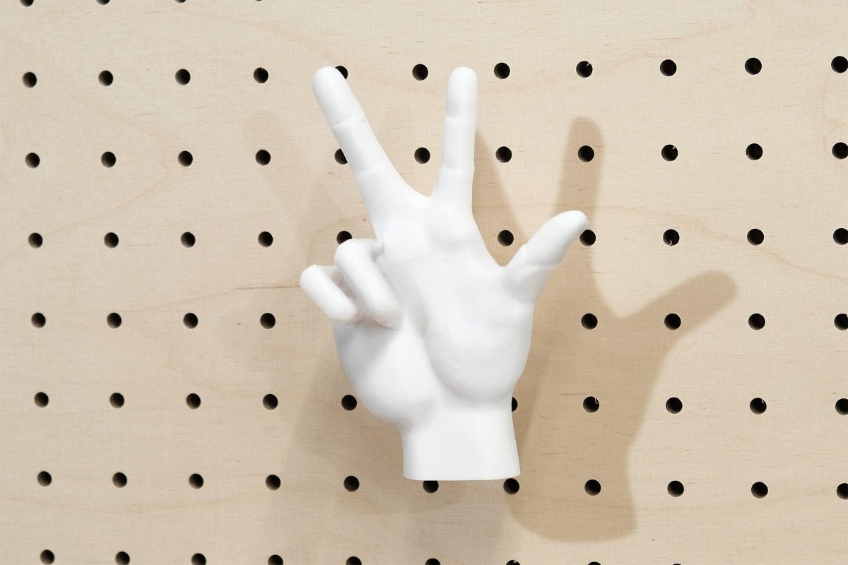 Patère en forme de Main - Déco Maison en impression 3D - Accessoires - Aire - A100-13 - 24